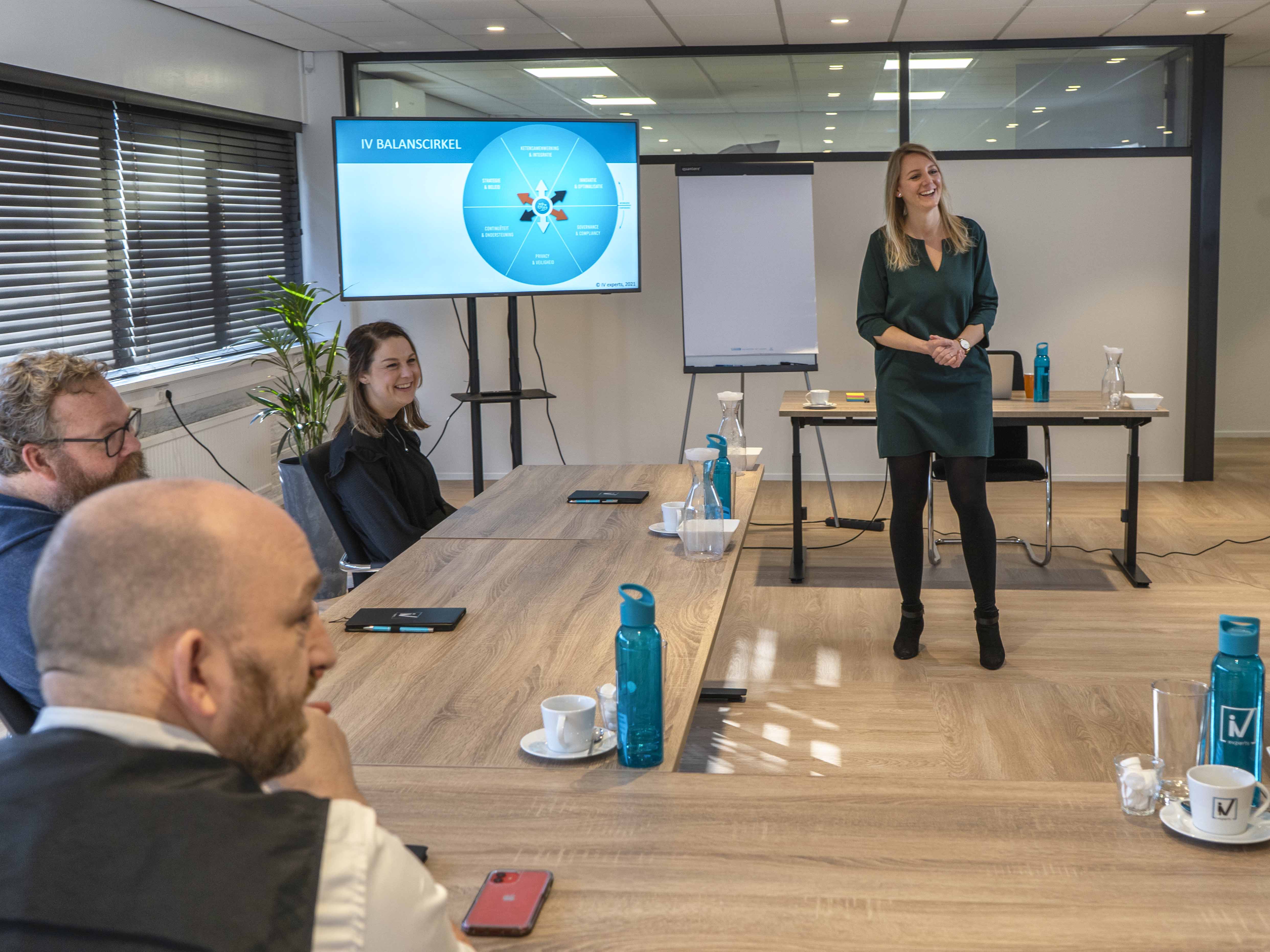 Een les van de opleiding introductie functioneel beheer