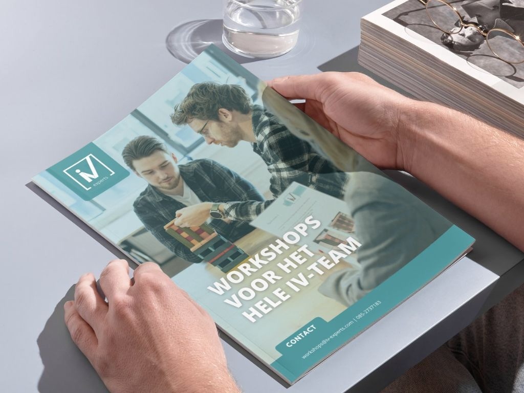 Voorbeeldbrochure van de workshops