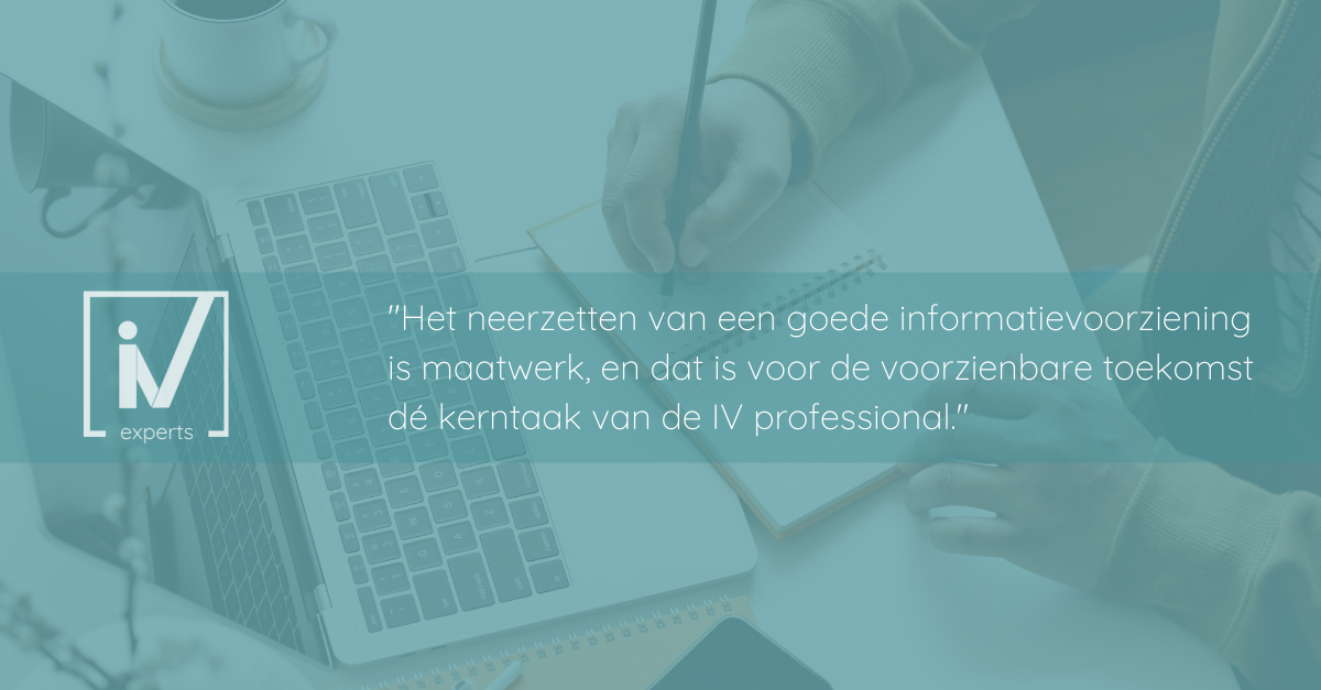 Van functioneel beheerder naar iv professional blog