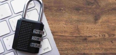 Privacy slotje op laptop