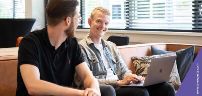 FI Remco en Ruben op de bank