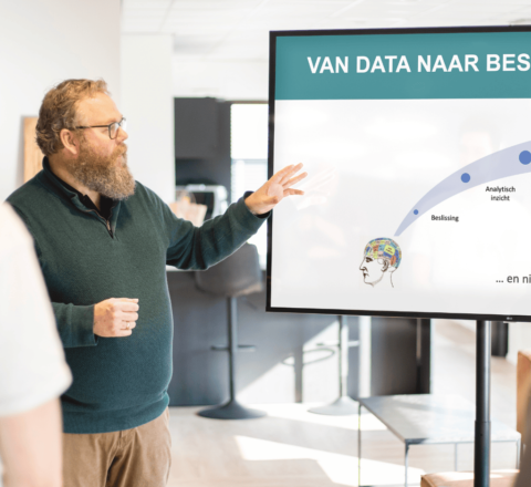 Opleiding Introductie Wietse geeft les